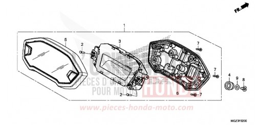 COMPTEUR CBR500RAD de 2013